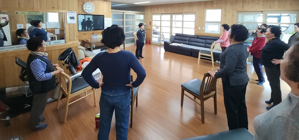 송북동, ‘찾아가는 실버 건강교실’ 운영 어르신들께 활기찬 노년 선사