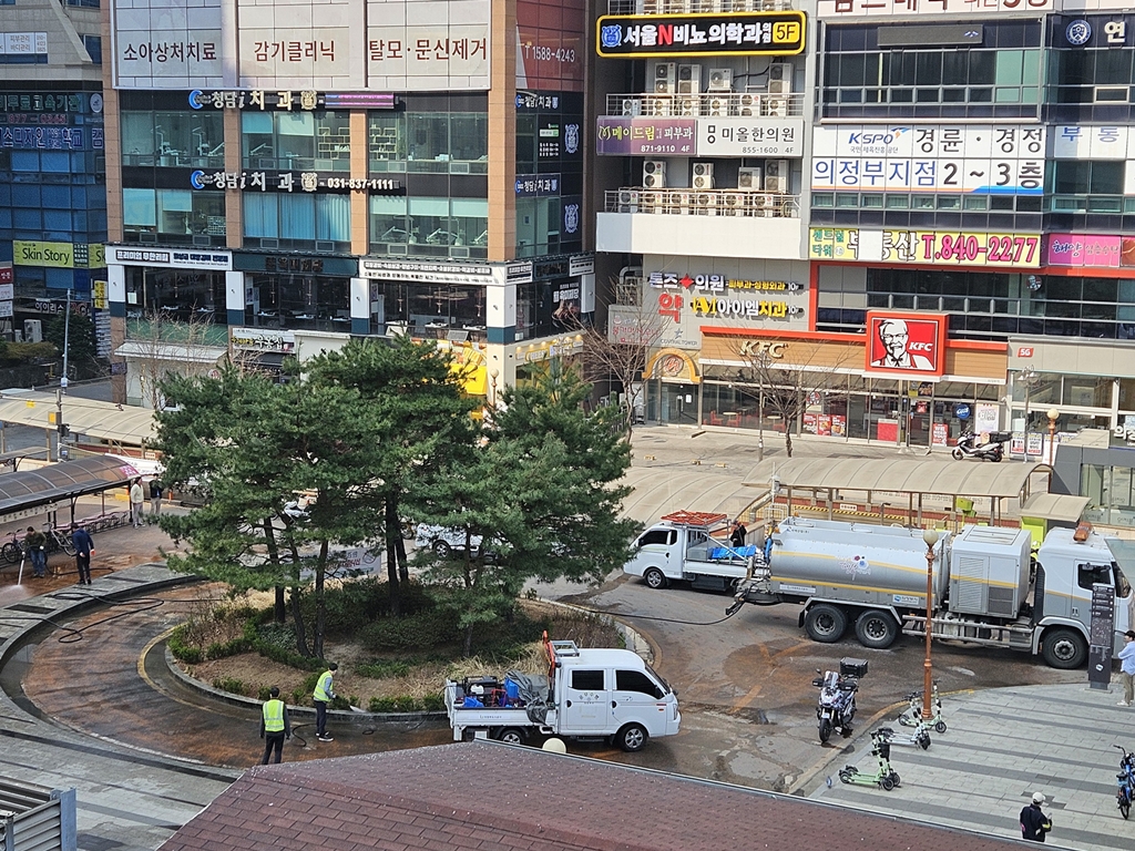의정부시, 의정부역 서부광장 환경정비 완료