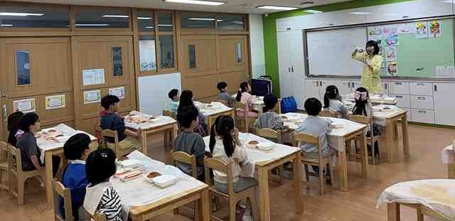 송탄보건소, 초등 돌봄교실 ‘건강 간식 만들기’ 운영