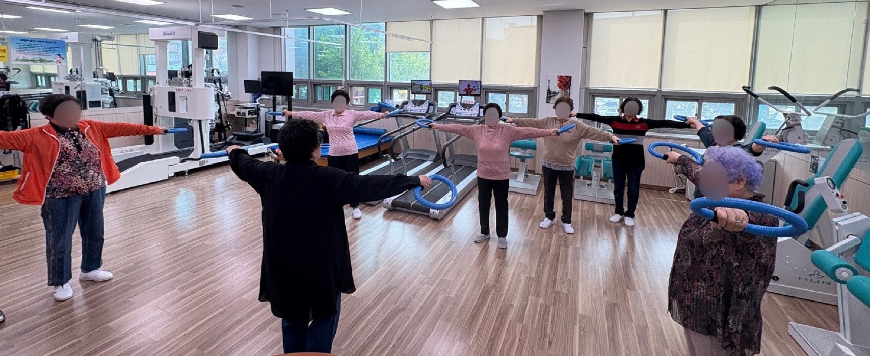 송탄보건소, 소도구 활용한 균형감각 향상 교실 운영