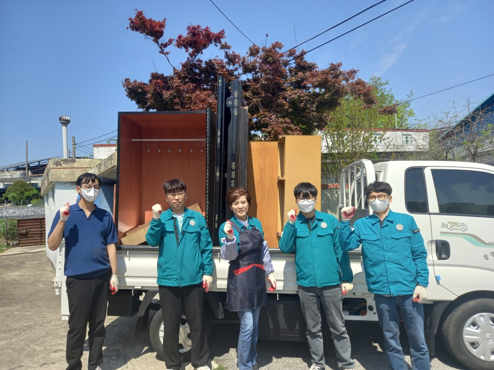 남원 도통동, 1일 1가구 발굴 취약가구 청소지원 실시
