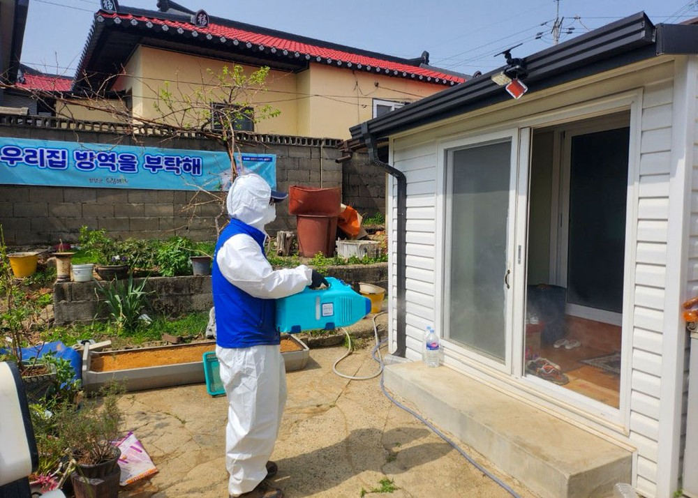 창녕군 드림스타트, 아동 가정 대상 맞춤형 방역서비스 실시