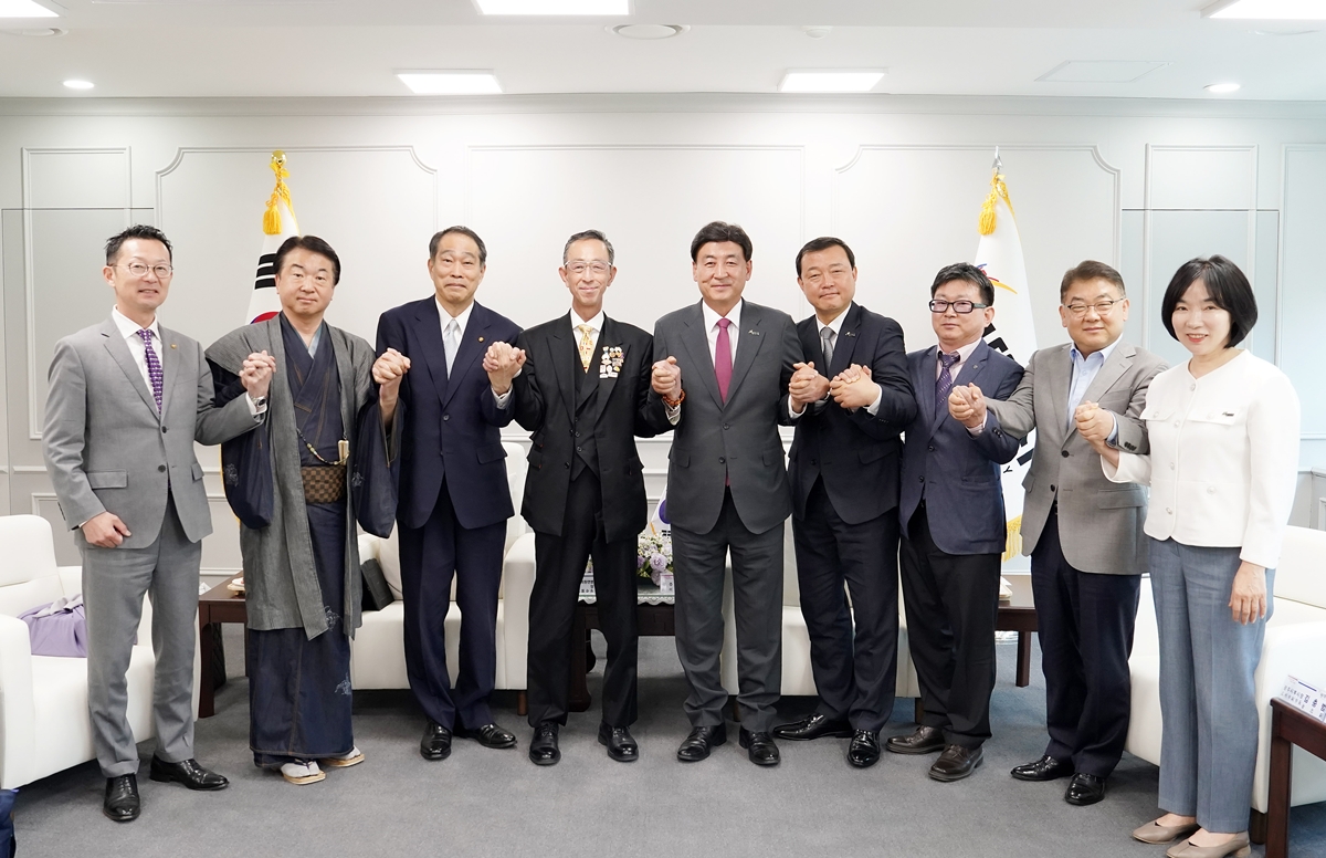 일본 교토시 의원연맹, 광주시 방문…우호 협력의 발판 마련