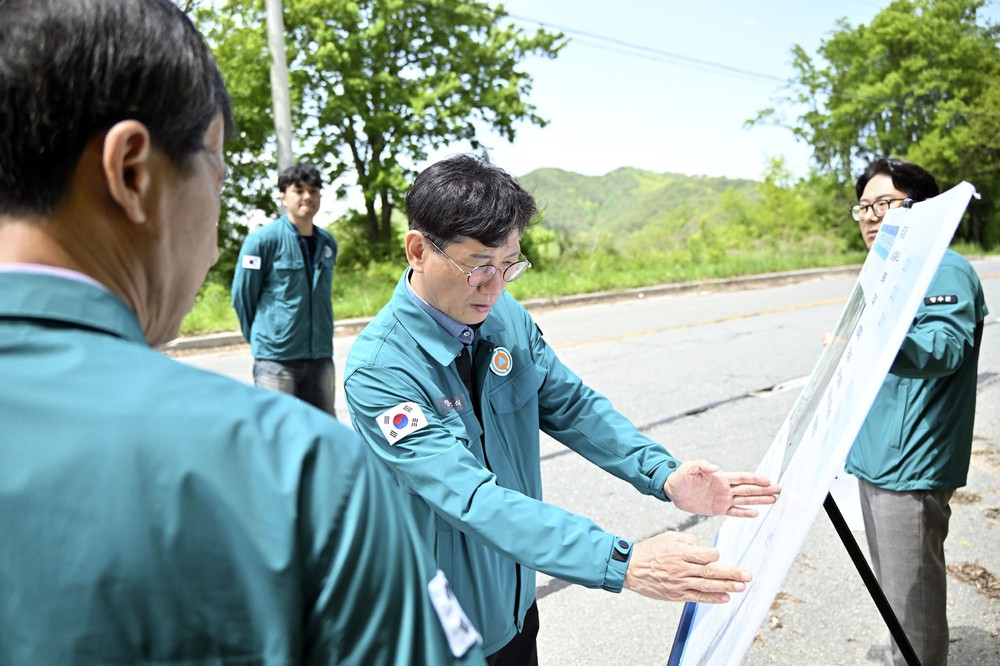 최훈식 장수군수, 여름철 자연재난 대비 현장점검 실시