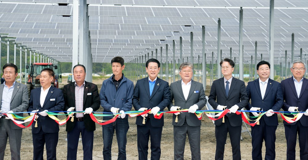 전남도, 전국 최대 규모 영농형 태양광 발전단지 조성