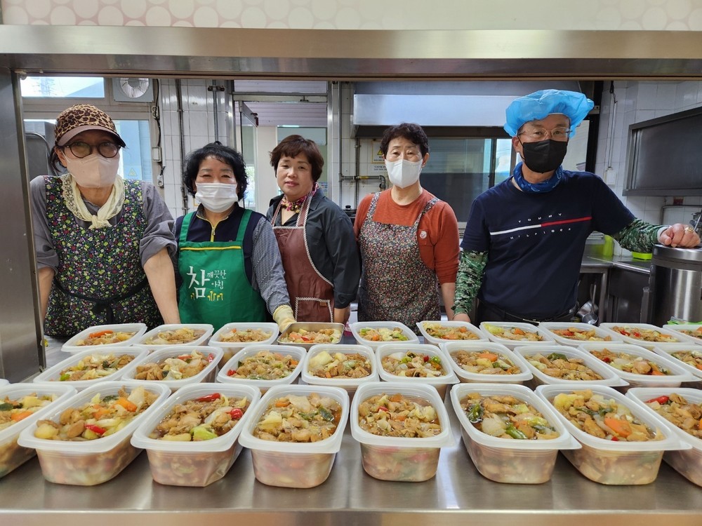 계림동여성자원봉사대, 장애인종합복지관 5월 사랑의 반찬봉사 실시