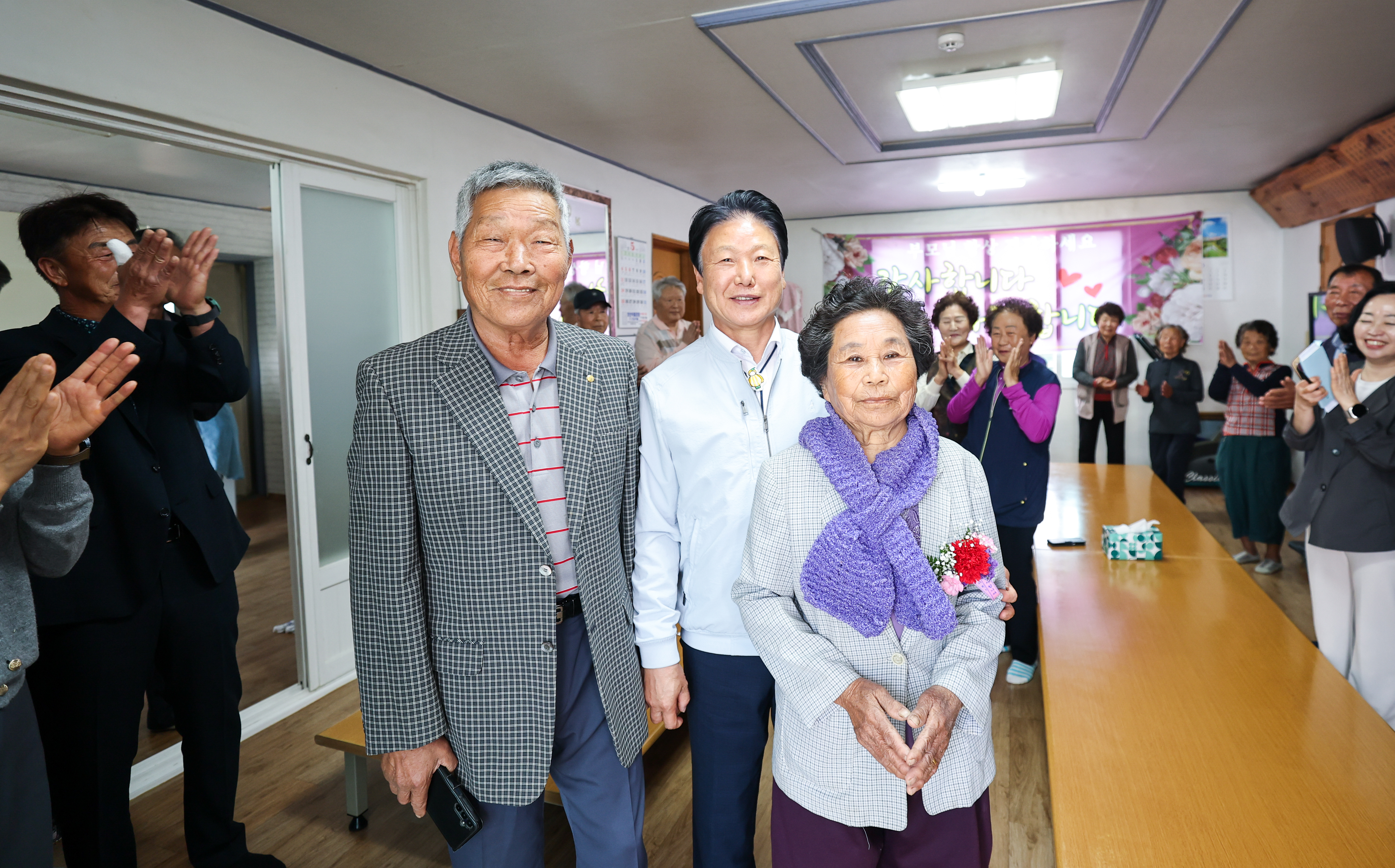 성주군 월항면, 어버이날 맞아 안포1리 경로당 방문