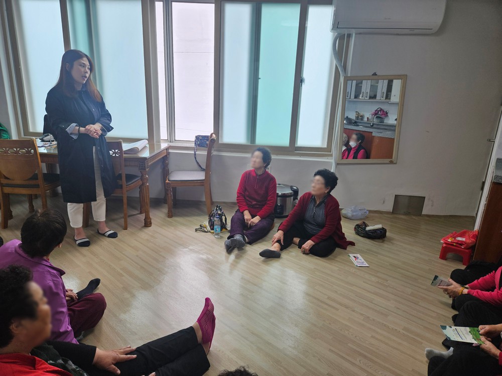 속초시보건소, 지역 내 경로당 찾아 어르신 건강 챙긴다