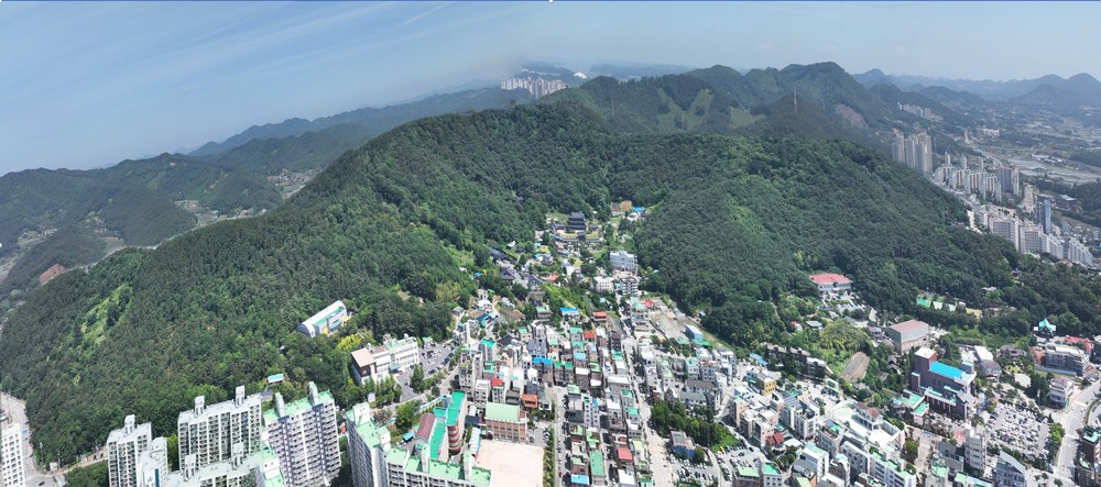 서산시, 부춘산 진입도로 단군전~옥천암 구간 정비