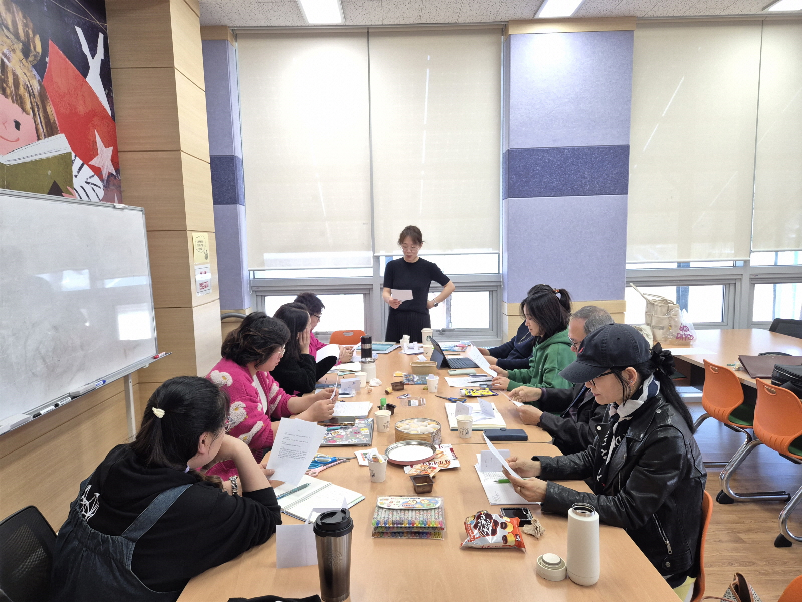 부여군, 홍산공공도서관 장애인 독서문화 프로그램 운영