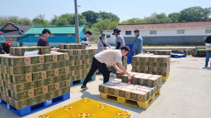 부안 동진면, 영농철 일손돕기 지원