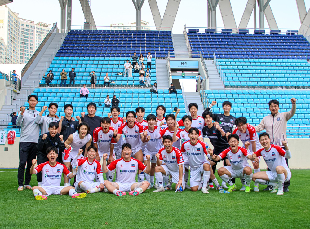 거제시민축구단, 대구FC B와의 원정경기에서 1-0 승리