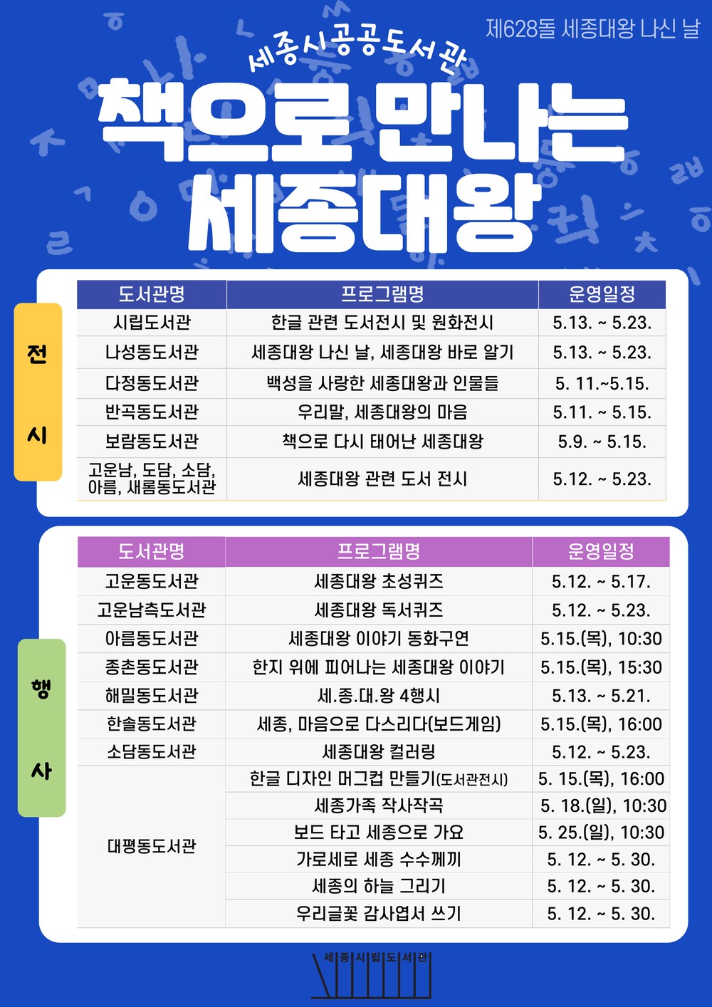 독서로 만나는 세종대왕 애민정신