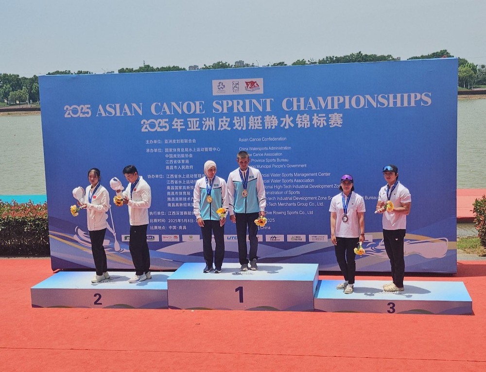 구리시청 변은정 선수, 2025 ACC 카누 선수권대회 XK-2 500M 동메달 획득