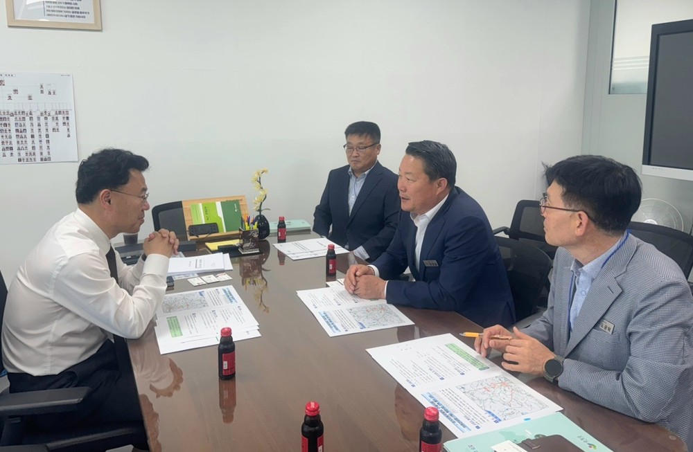 최영일 순창군수, 정부세종청사 찾아 도로개선 예산 확보 총력