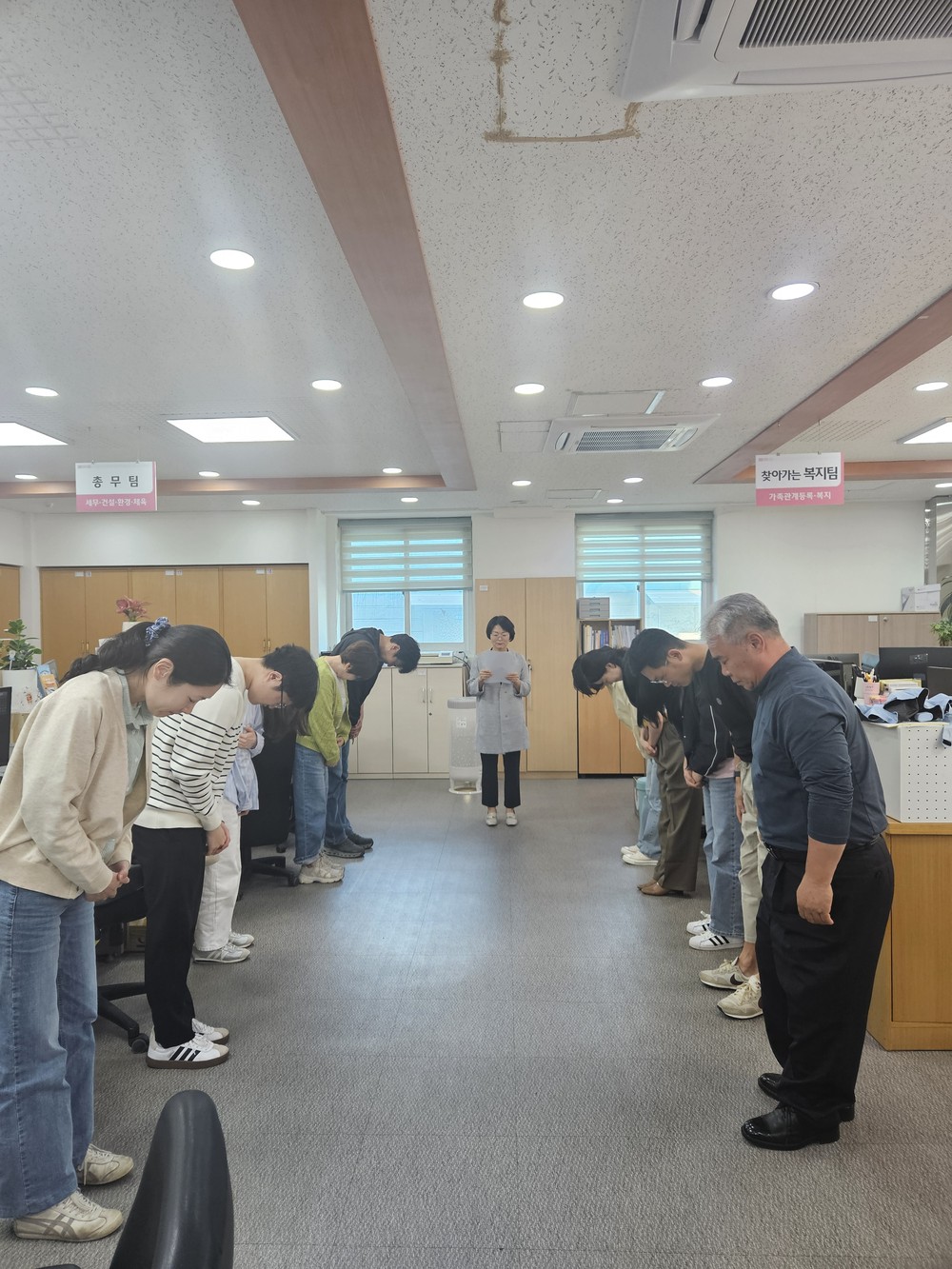 장수군 천천면, 전직원 친절교육 실시