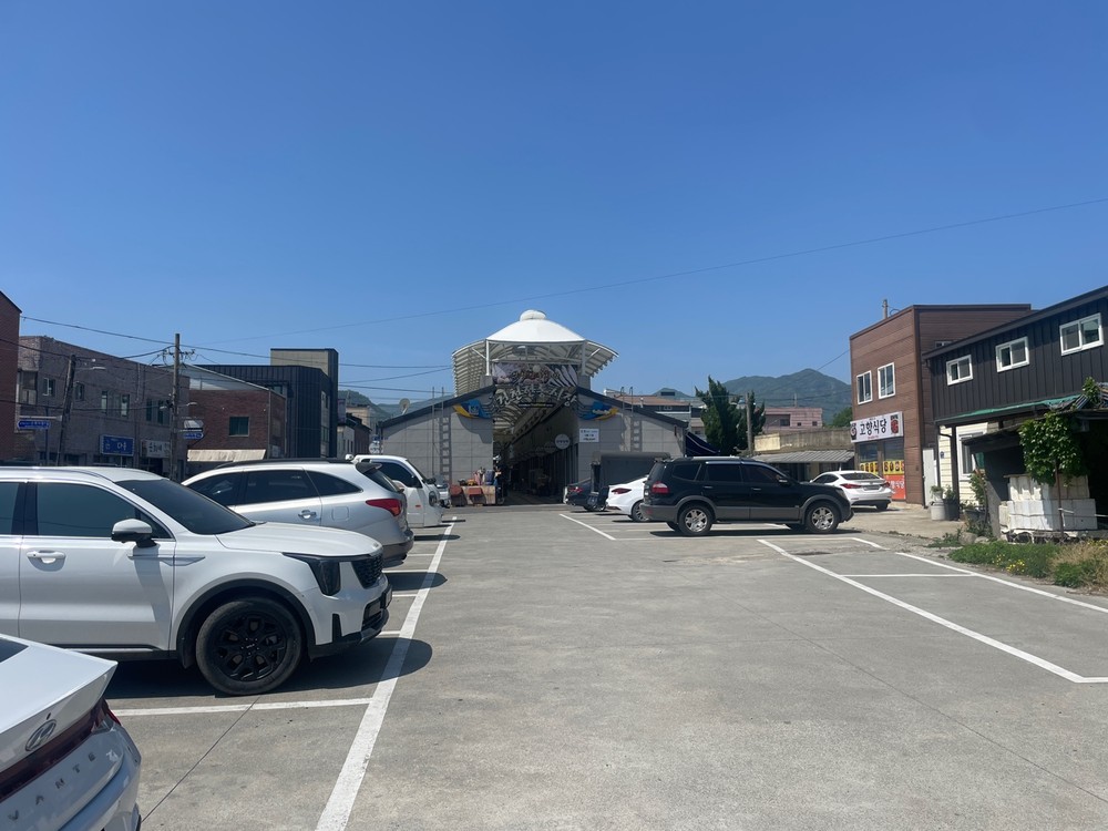 건천시장 주차장 새 단장…경주시, 전통시장 주차 환경개선 박차