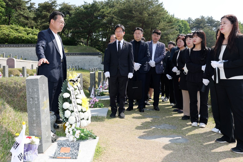 광산구 청년 공직자 ‘오월 정신 계승’ 다짐