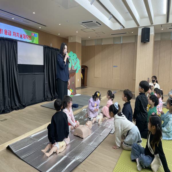 사상구 덕포1동, 생활민방위 교육 ‘아야! 뿅~ 응급처치 대작전’ 운영