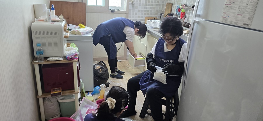 부산 남구, 정리수납으로 민·관이 함께하는 지역돌봄 변화의 시작!