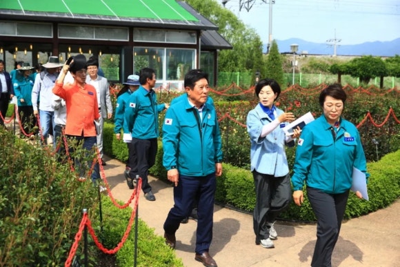제15회 곡성세계장미축제 추진상황 현장 보고회 개최