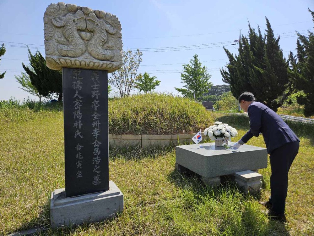고창군 성내면, 광복 80주년 맞아 독립유공자 묘소 참배