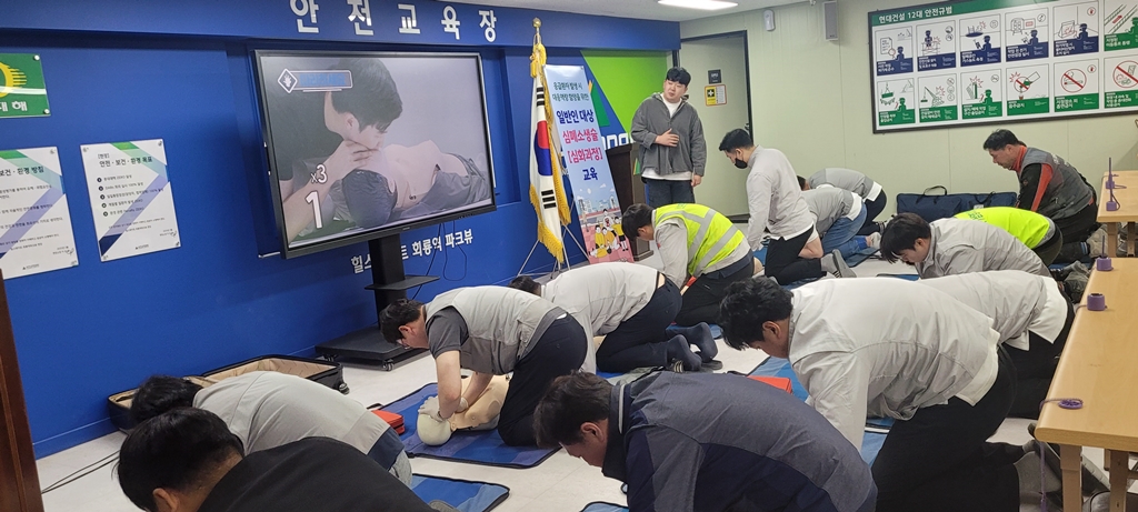 의정부시 보건소, 찾아가는 심폐소생술 교육 실시