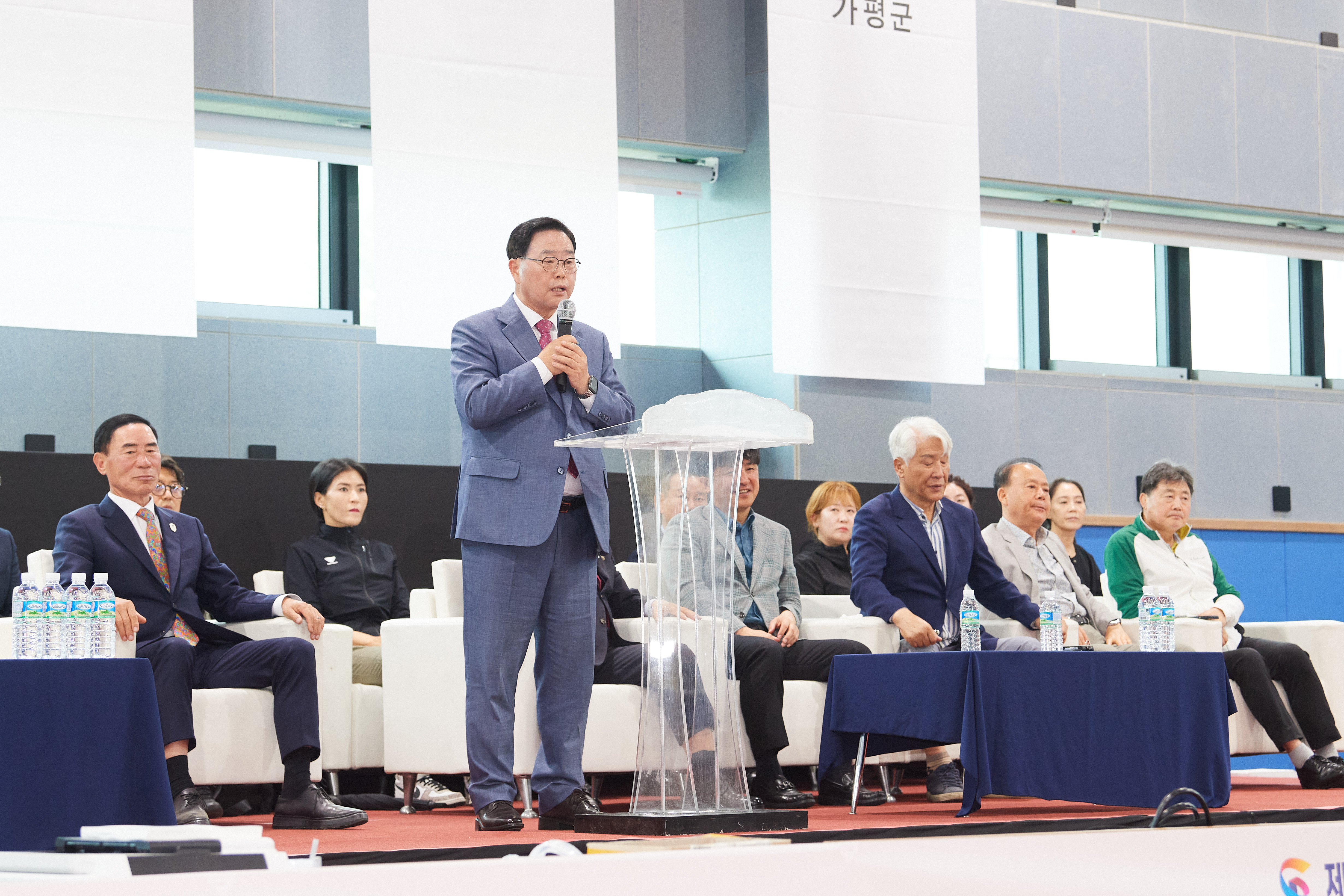 강수현 양주시장, ‘제71회 경기도체육대회’ 유도 개회식 참석 및 참가 선수단 격려