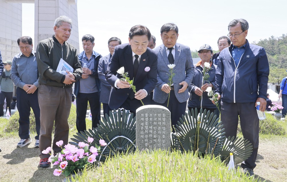 전북자치도, 5·18 민주화운동 45주년 맞아 오월 정신 기려