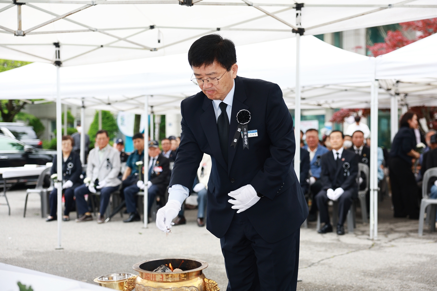 화순군, 제45주년 5·18민중항쟁 기념식 개최…오월 정신 되새겨
