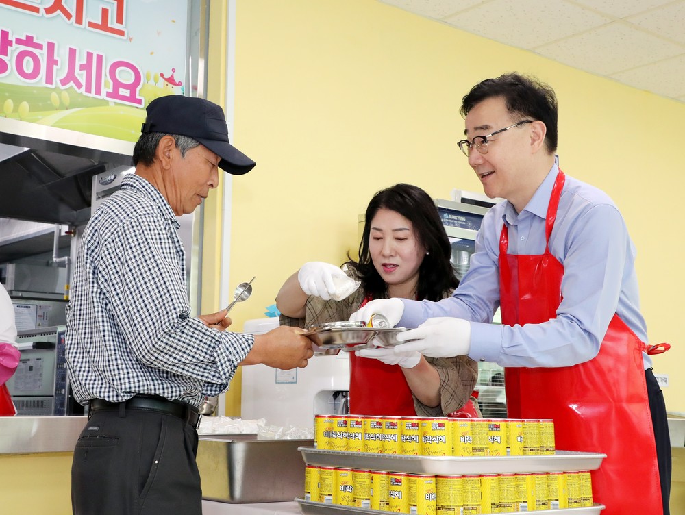 남부하동노인복지관 식당 본격 운영, 영양 듬뿍 한 끼 드세요