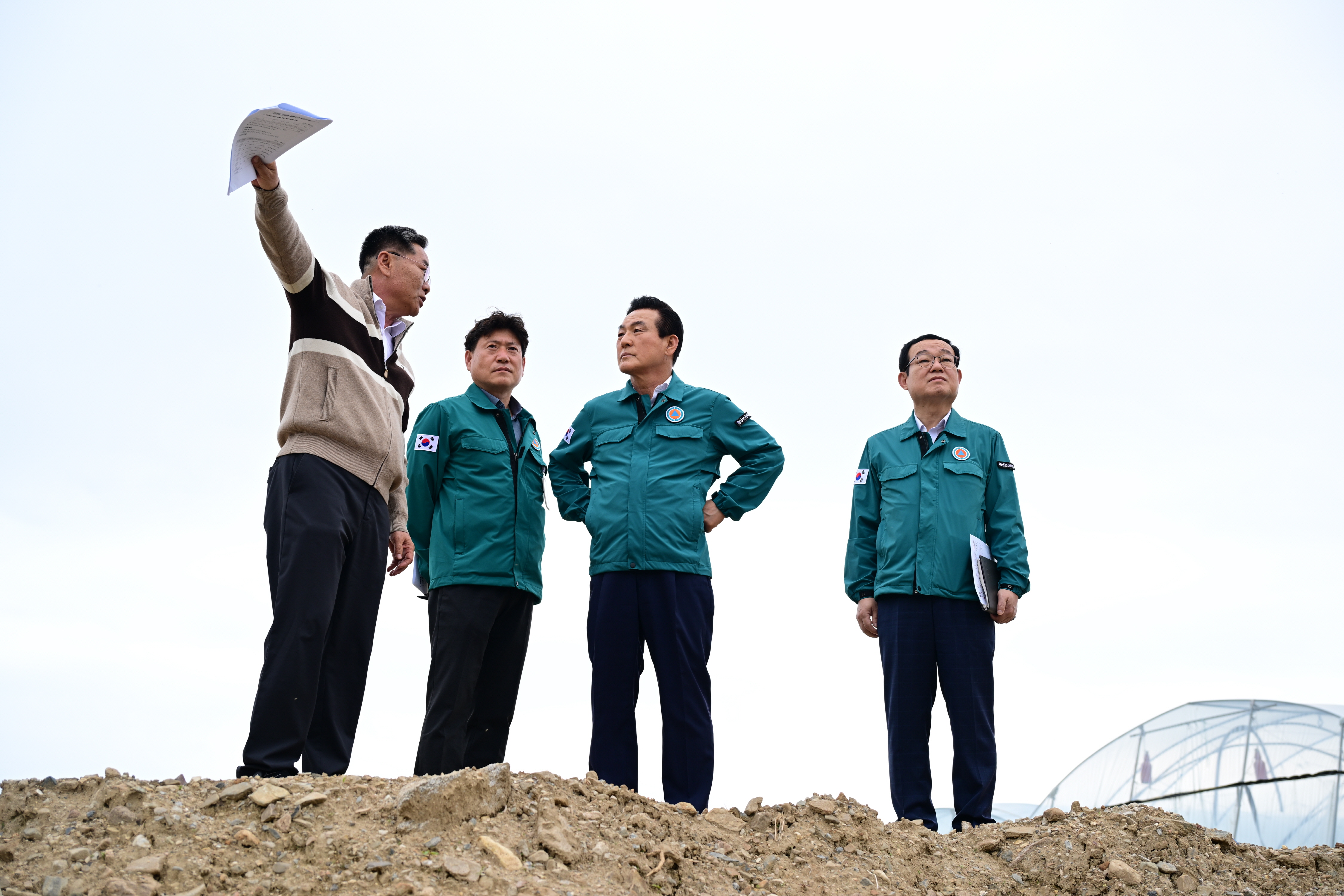 ‘현장주의행정’강조, 하천 수해 복구 현장 점검 나서