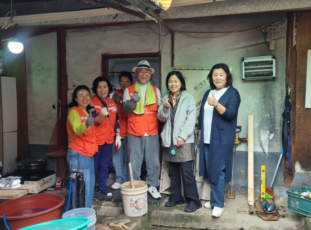 남양주시 수동면, 온돌봉사단과 함께 취약계층 주거환경 개선