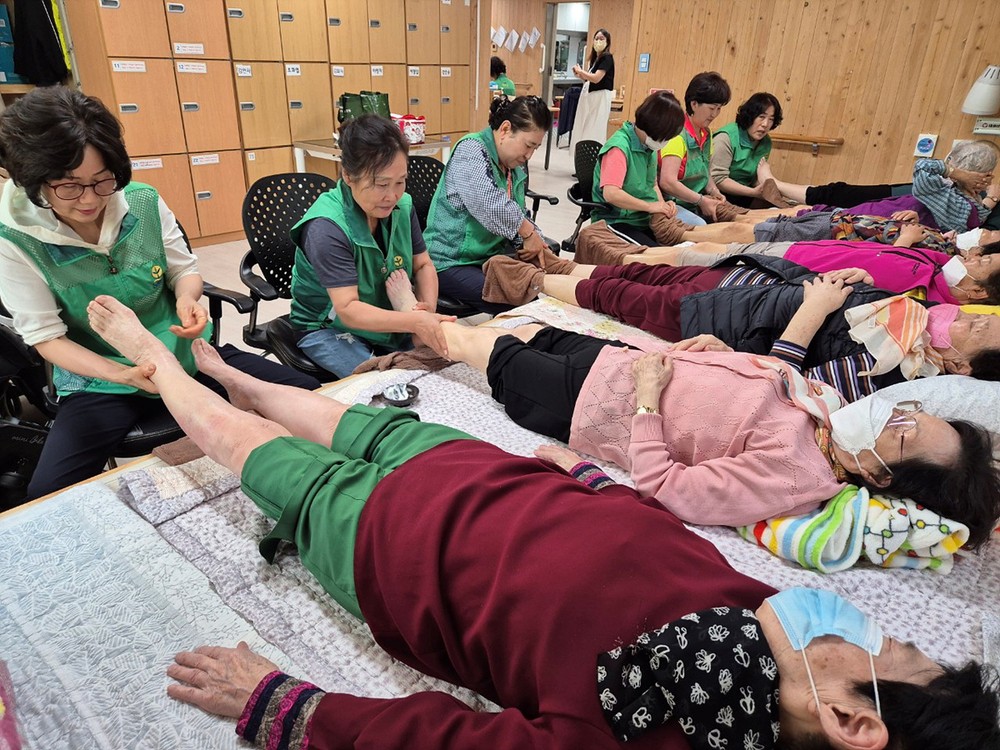 여수시 문수동 새마을부녀회, ‘심장이 쿵! 심쿵데이’ 실시