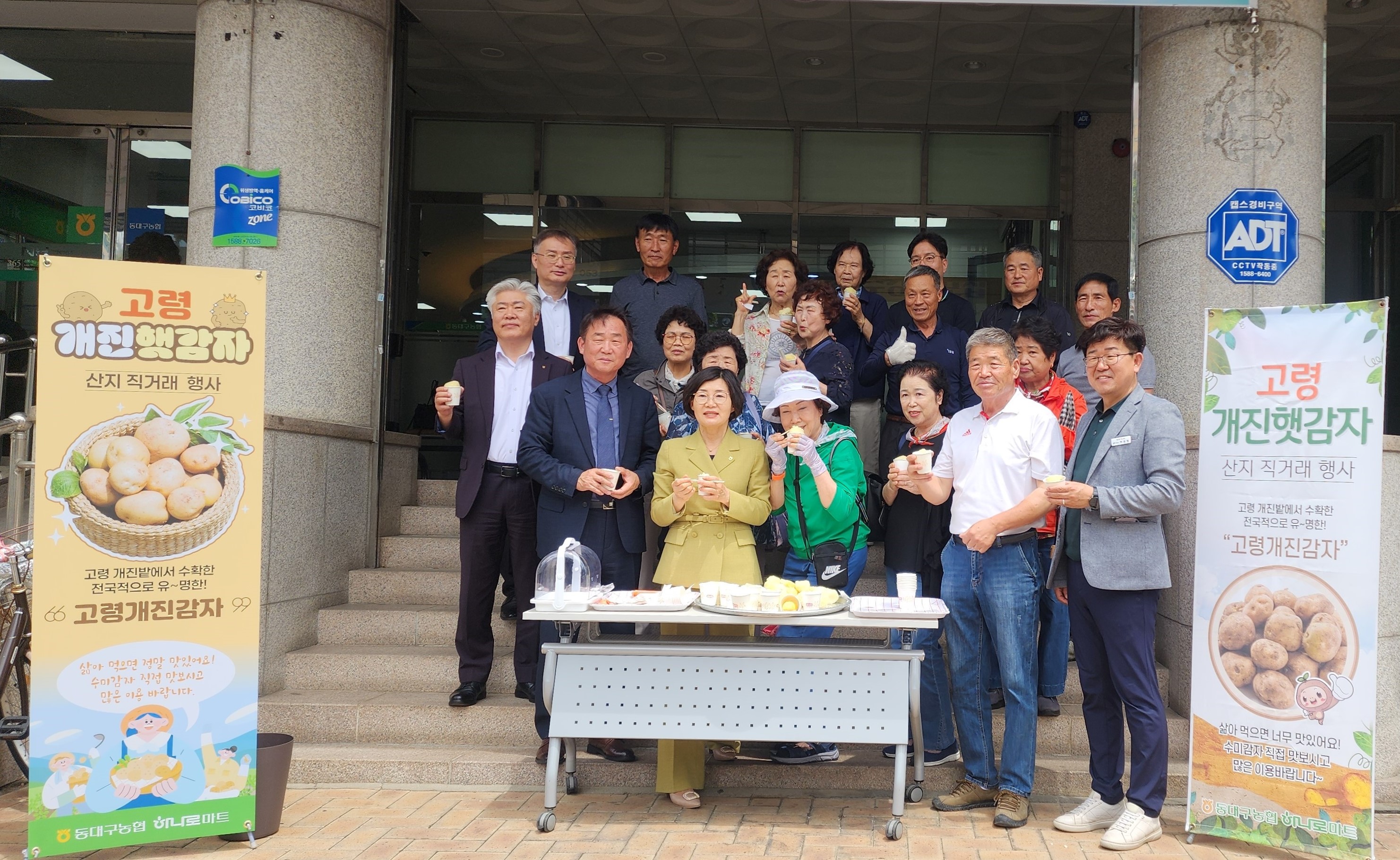대구 한복판에서 만나는 고령 개진감자! 동대구농협 시식행사 성료