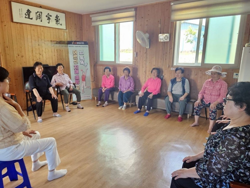 장흥 안양면, “어르신 건강한 노후” 치매예방 교실 운영
