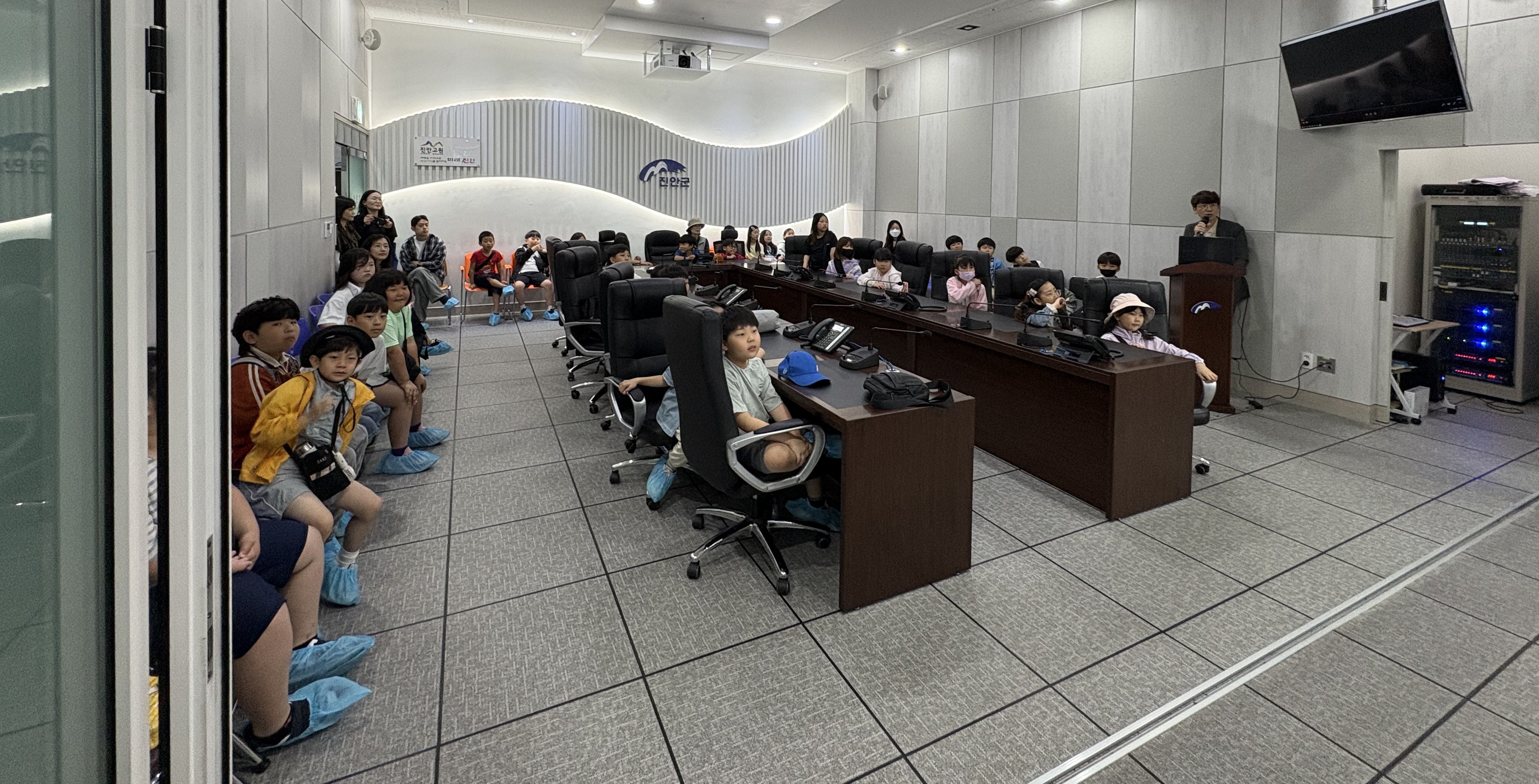 진안군 CCTV 통합관제센터, 초등학생 견학 방문 ‘인기’