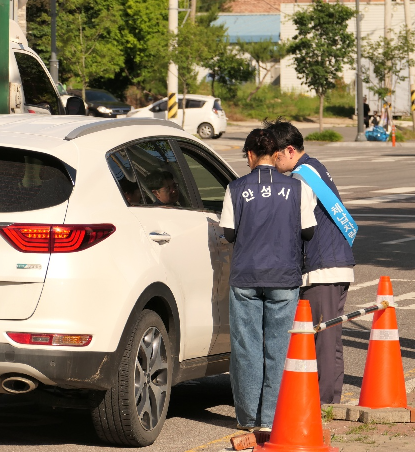 안성시, 2025년 2분기 체납차량 일제 단속 실시