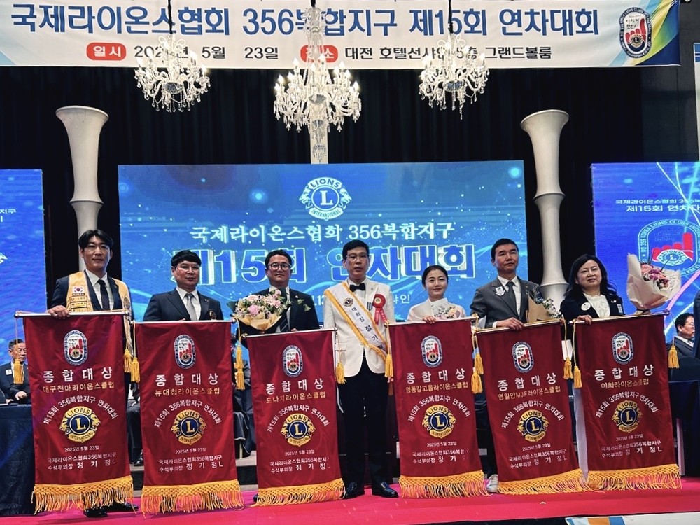 영동감고을라이온스클럽, 국제라이온스협회 356복합지구 클럽종합대상 수상