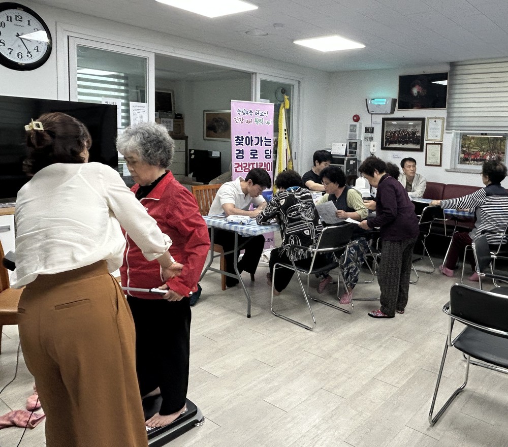 동구 송림4동, 어르신 당뇨·운동·식이 통합 관리
