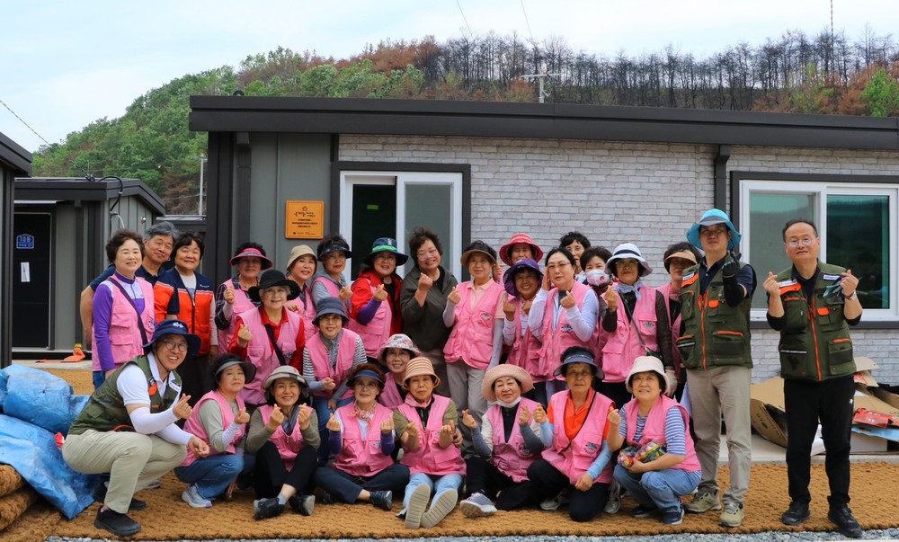 전북특별자치도자원봉사센터 산불 피해지역에 따뜻한 온기 나눠