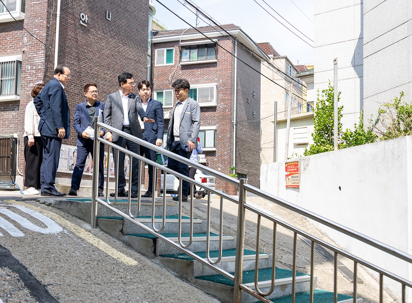 진교훈 강서구청장, 화곡동·공항동 정비사업 현장 점검