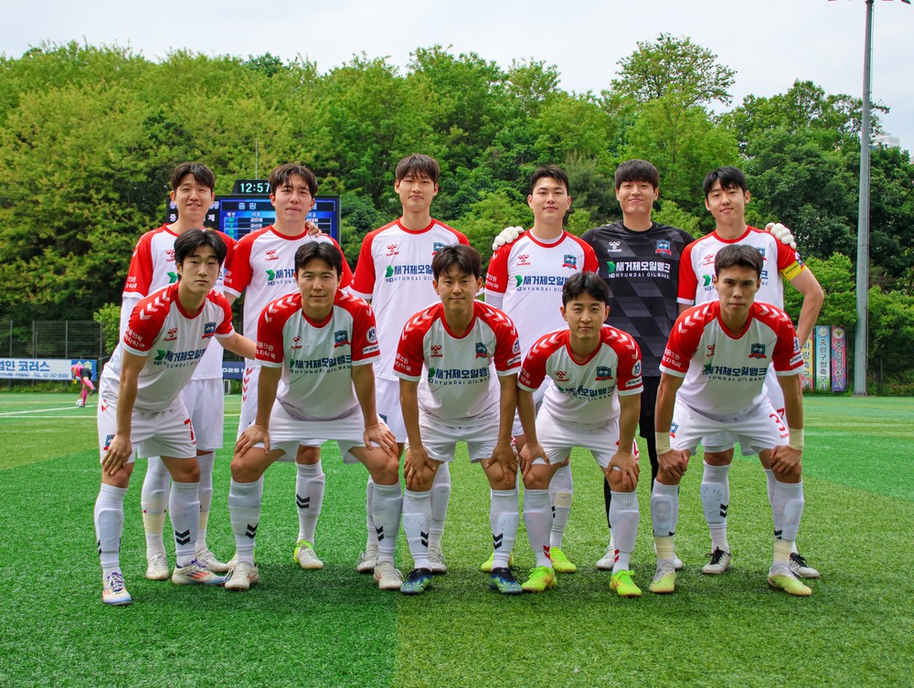거제시민축구단, 서울중랑축구단과의 원정경기에서 4-1 완승