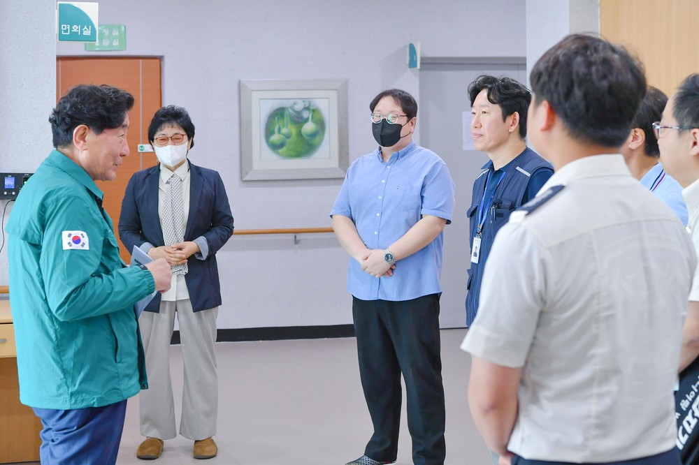 횡성군, 노인의료복지시설 집중안전점검 실시