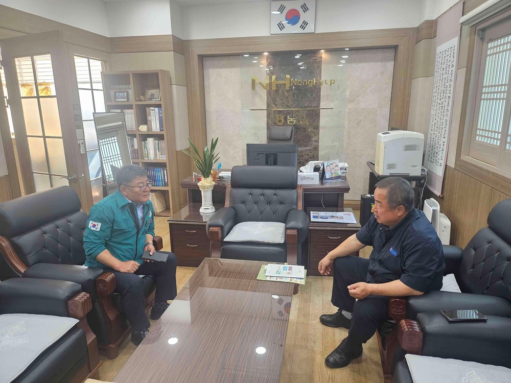 금산군 금산읍, ‘금산애(愛) 살어리랏다’ 홍보 금산농협 등 6개소 방문
