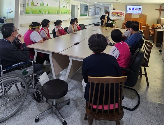 안양시 만안구보건소, 찾아가는 요양원 감염병 예방 관리 교육 실시