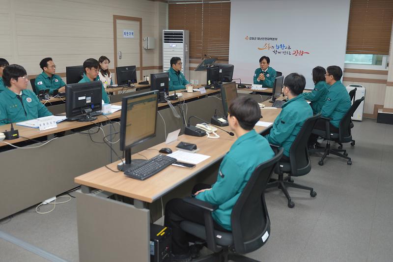 강화군, 24시간 재난안전통신망 운영… 재난 대응 골든타임 확보 총력
