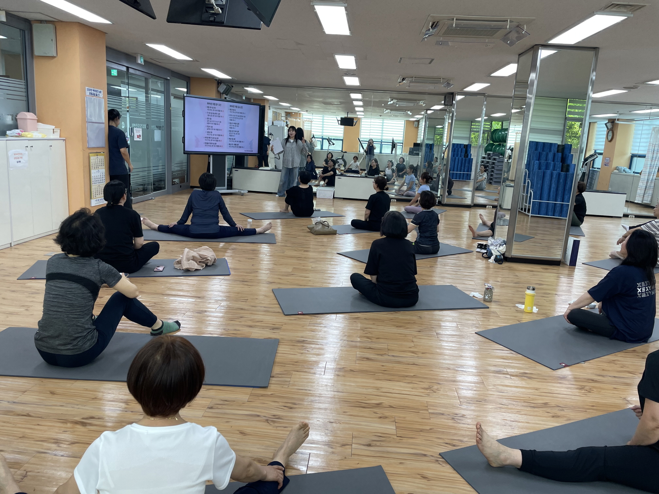 구리시, 운동교실 참여자 대상 만성질환·영양 교육 시행
