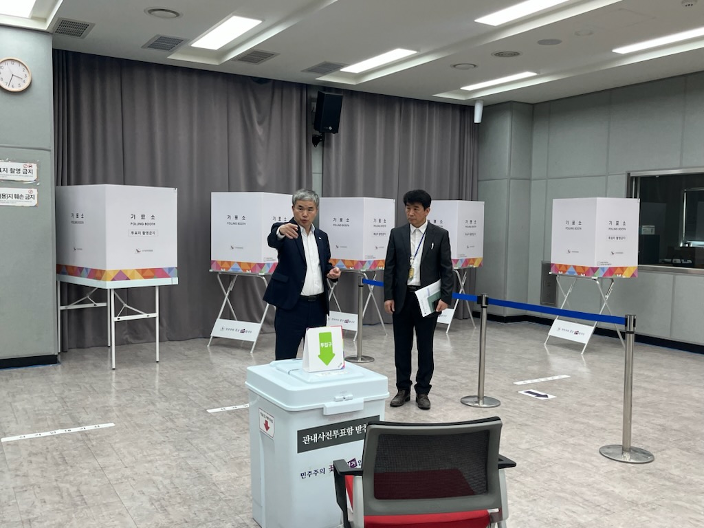 화성특례시, 제21대 대통령선거 사전투표소 준비상황 점검