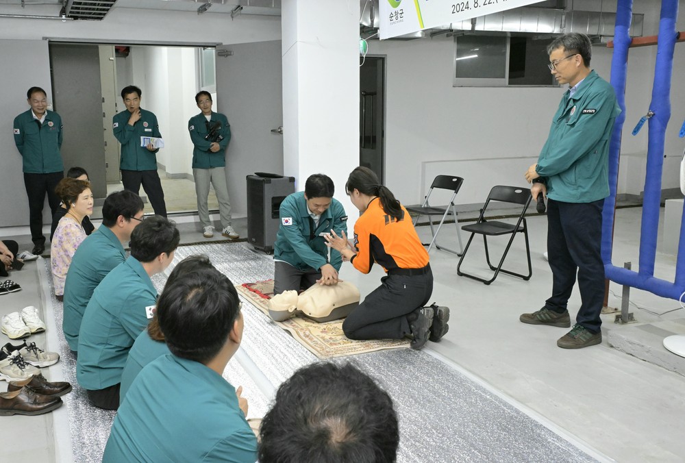 순창군, 민방위 집합․사이버 교육 실시